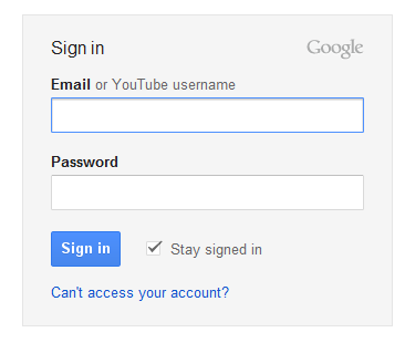 how to sign into your youtube account