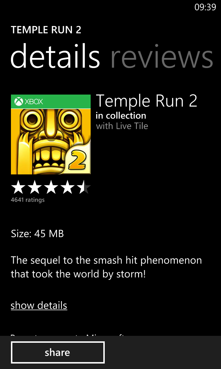 Temple Run is now available for Windows Phone 8  FREE!