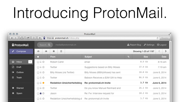 Privacy now means privacynothing more, nothing less! ProtonMail is the