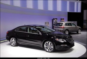 Front View of Volkswagen Passat CC