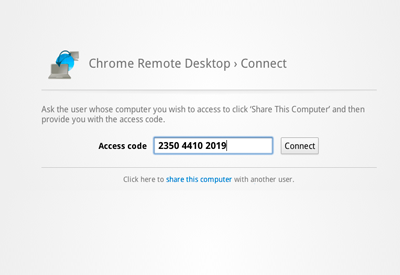 Chrome Remote Desktop BETA