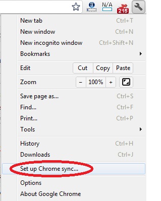 sync google chrome tabs across multiple computers
