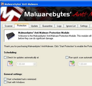 Scan and remove malwares