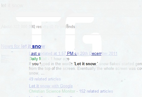 Search Let it snow