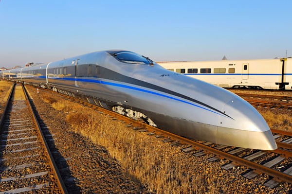 China train hits 310mph