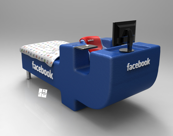 Facebook Bed