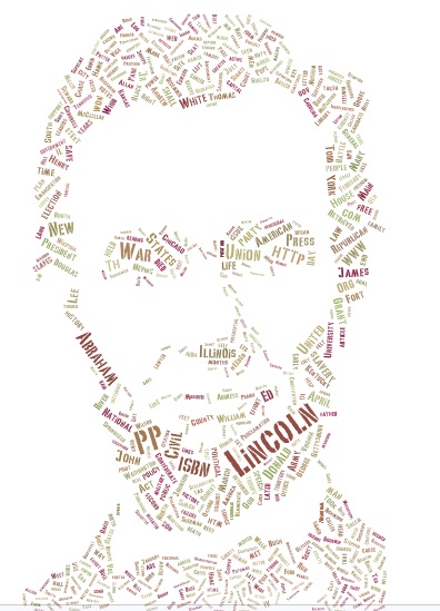 Lincoln word cloud