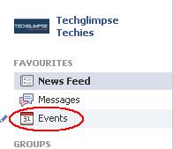 Facebook events