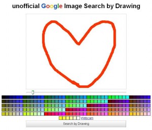 Unofficial Google image search by drawing