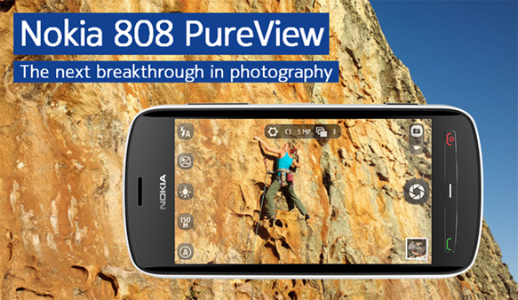 Nokia's Pureview features 41 Megapixel camera