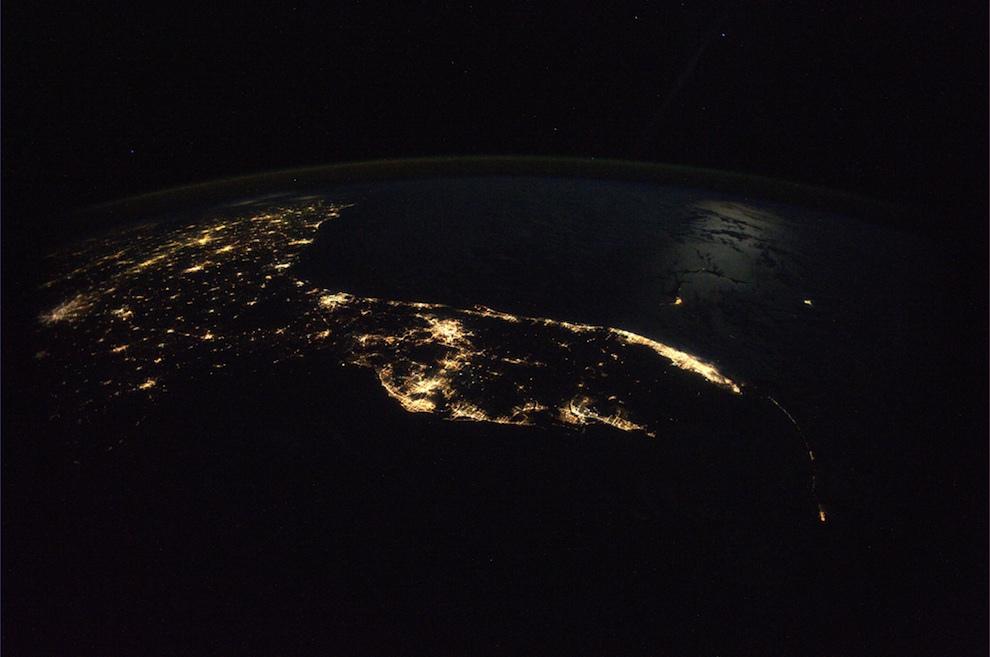 Space Florida night view