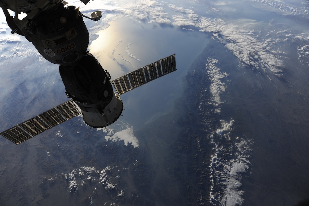 Caspian sea from Space
