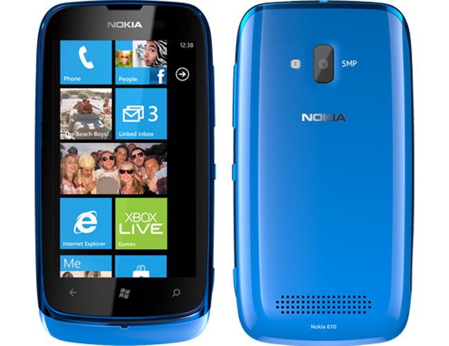 Nokia's Lumia 610 Windows phone will not support Angry birds and Skype