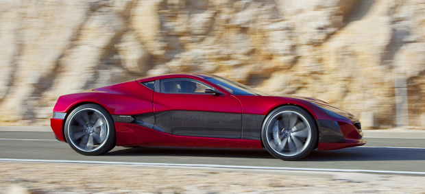 Rimac Electric concept car from an Croatian Automative