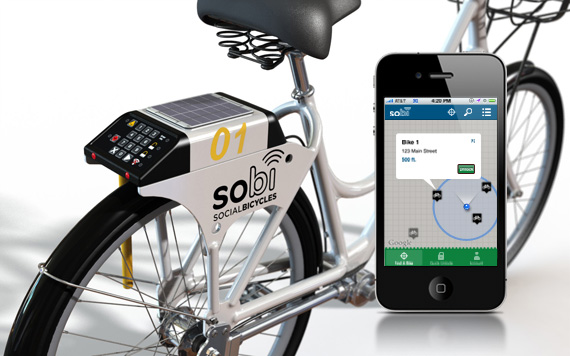 Sobi's social bicycle is ready for a rent