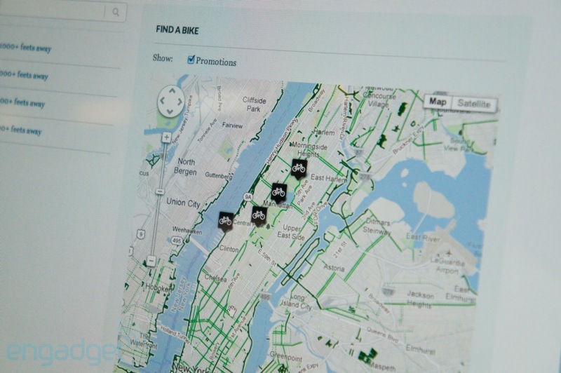 Sobi bicycles are tracked via GPS
