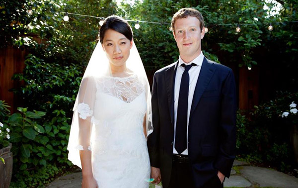 Mark Zuckerberg marries Priscilla