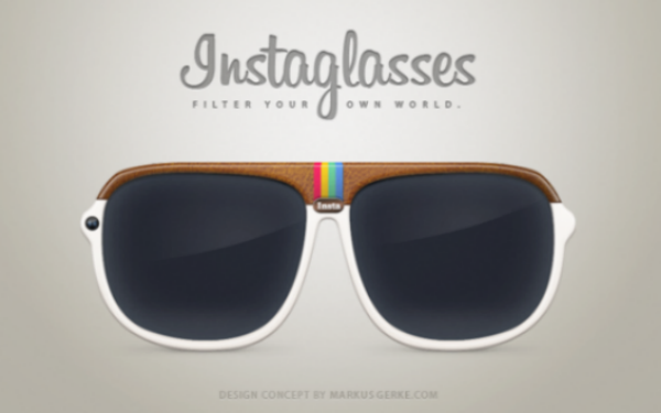 Take Instagram pictures using Instaglasses