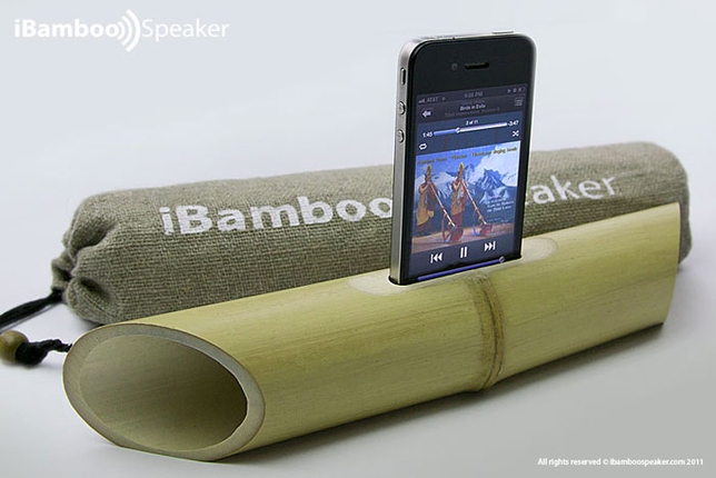 iBamboo iPhone Speaker