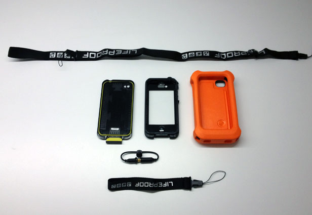 LifeJacket comes with lanyard and wrist strap