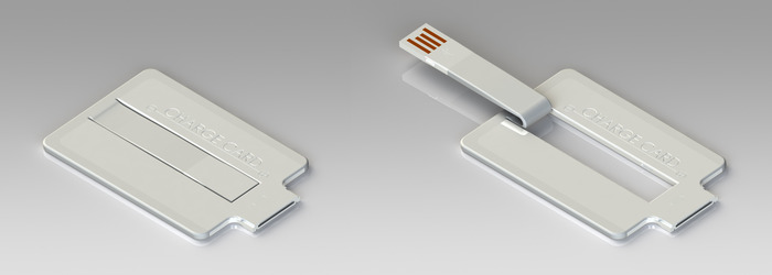 This USB charger is just 2.54mm thickness