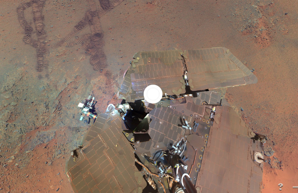 Panorama images of Mars