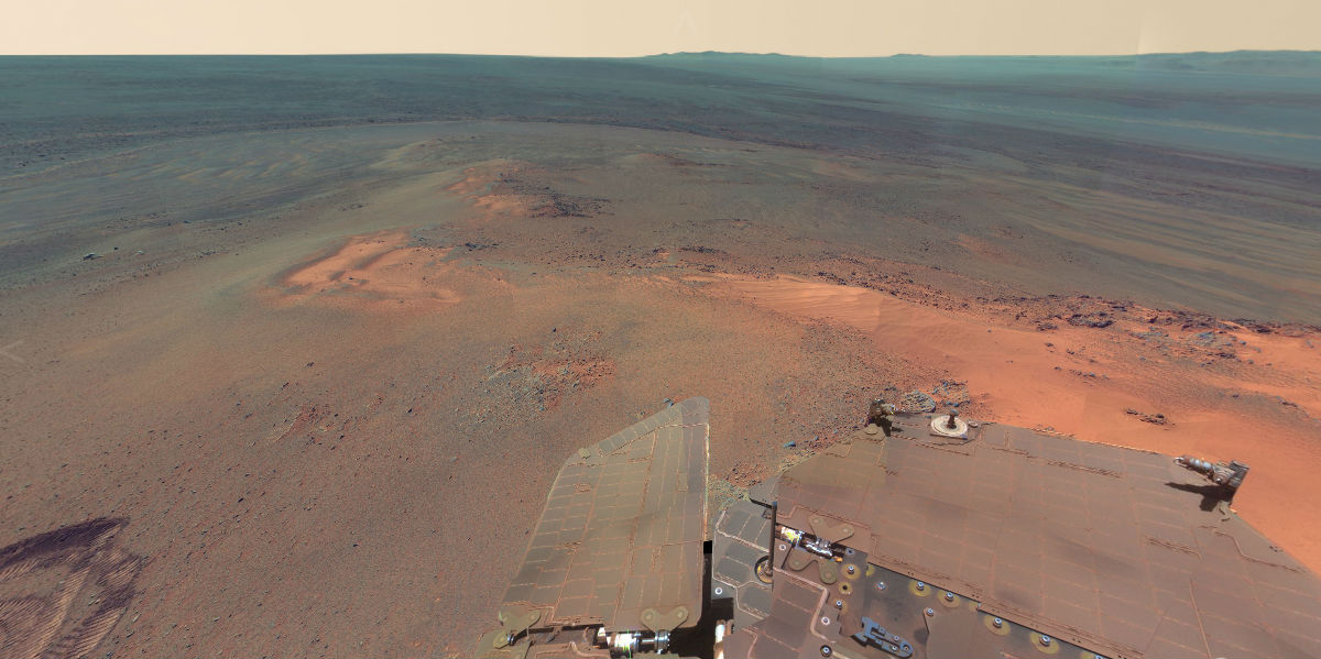 Panorama images of Mars