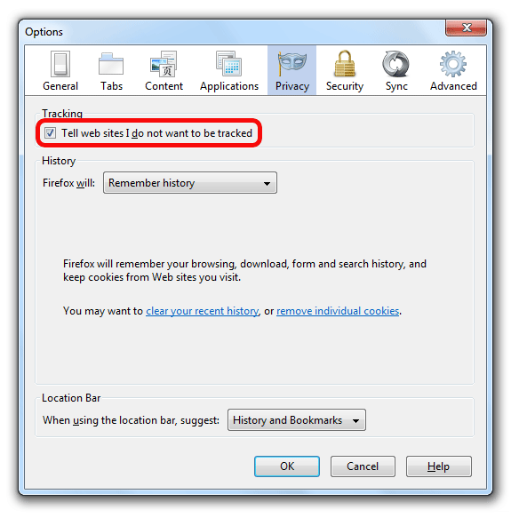 do not track in mozilla firefox How to enable Do Not Track in Firefox?
