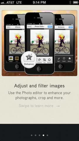 Adjust and filter images using Zapd photo editor