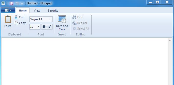 Notepad 7 for windows