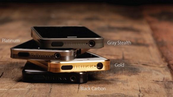 Brikk Gold plated iPhone case