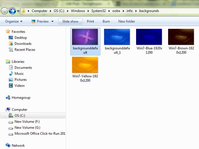 How to Set Custom Logon Screen Background on Windows 7? - Techglimpse