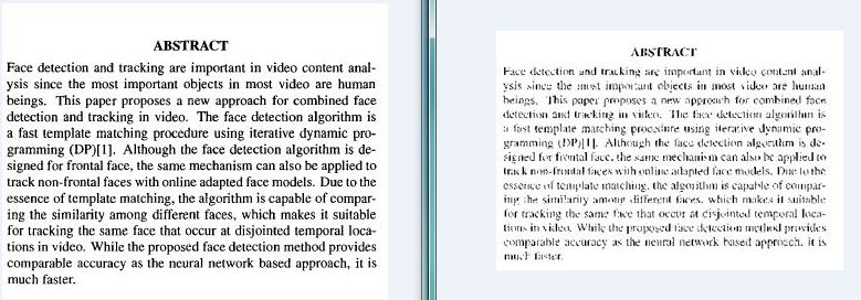 CometDocs PDF To Word conversion comparision
