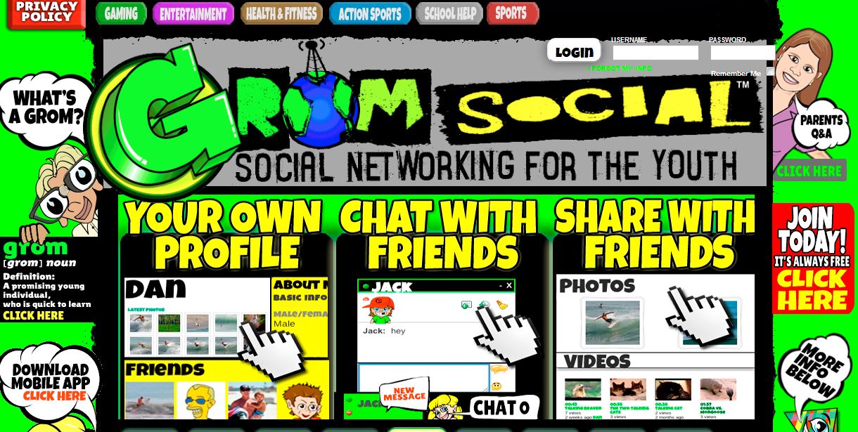 grom-social-kid-social-network