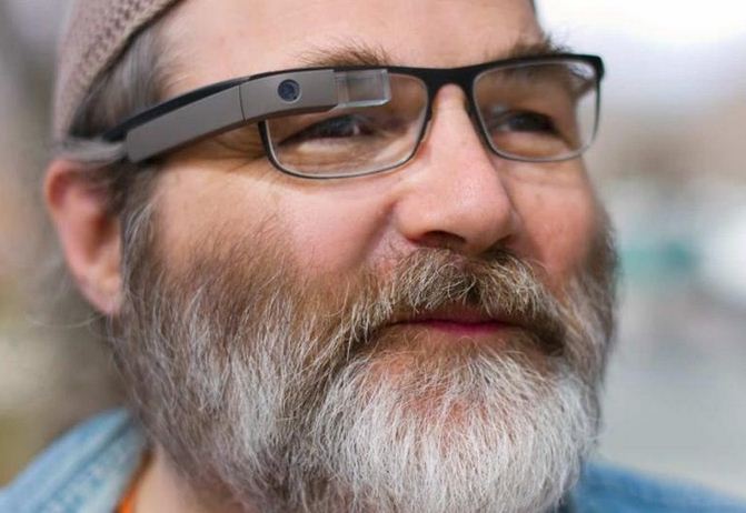 Google Glass with prescription lenses option