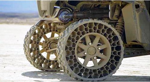 Polaris plans for Airless Tyre in next year