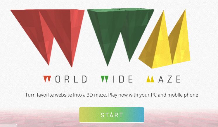 world wide maze google