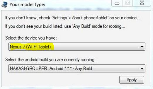 Install Nexus 7 Toolkit
