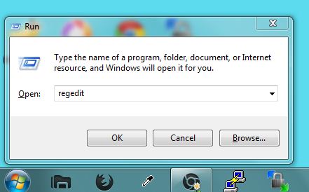 Hit Windows + R to launch Run dialog box