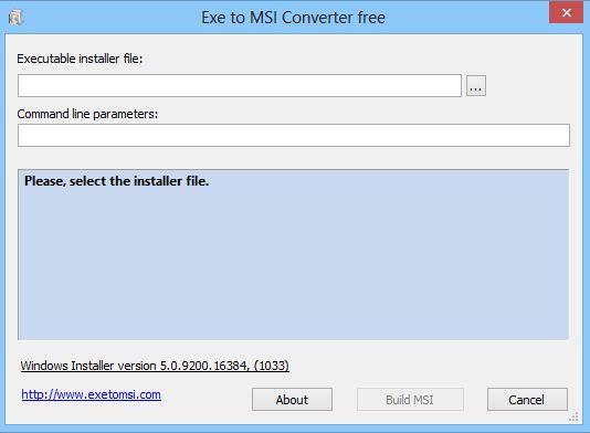 Exe To Msi Converter Free