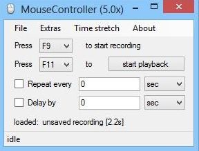 Mouse Controller windows app