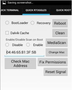 QuickTerminal app for Android