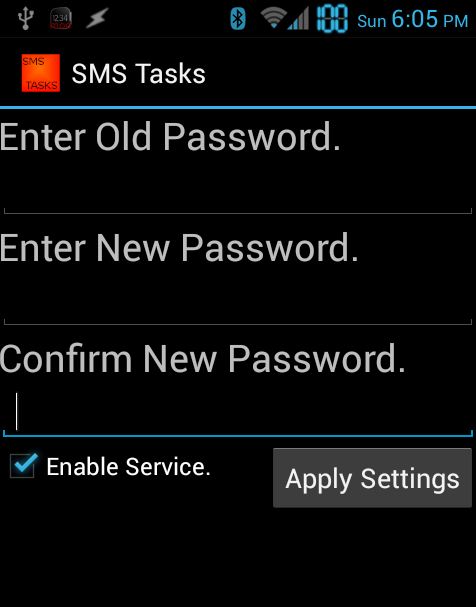 SMS Tasks app for Rooted Android