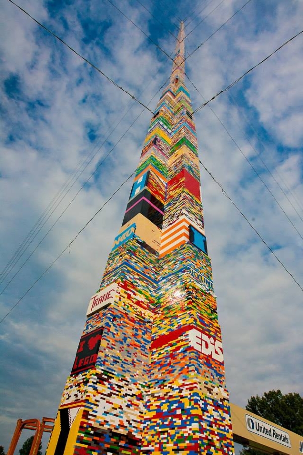 Lego Tower World Guinness record