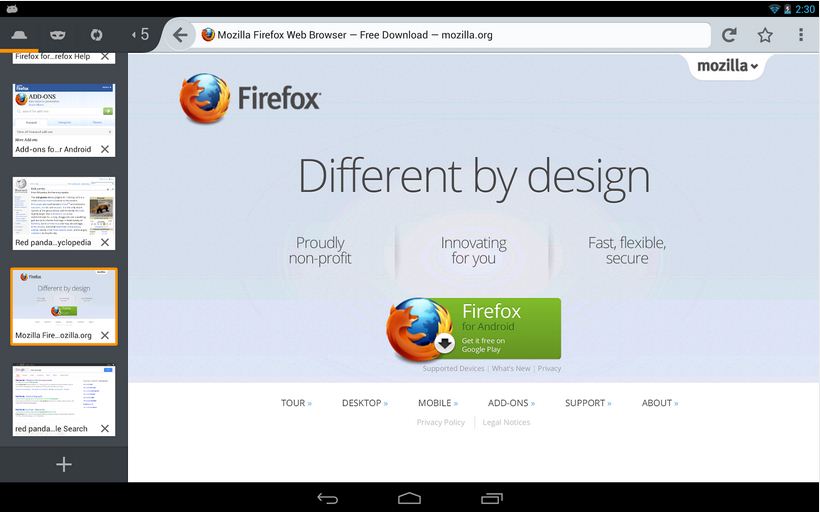 Firefox Beta for Android