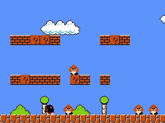 Full screen Super Mario game using HTML5