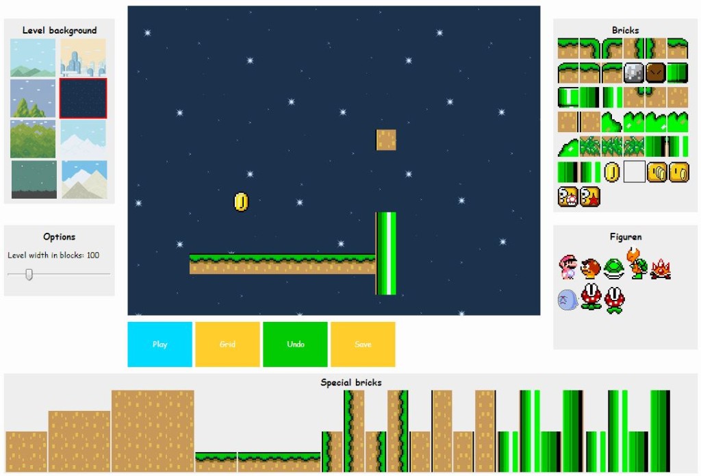 super mario bros level editor unblocked