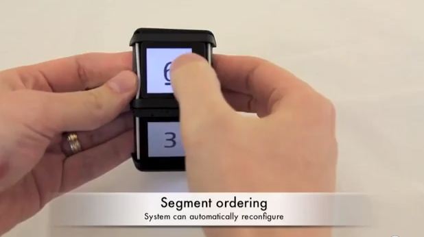 Segment ordering will reconfigure the device