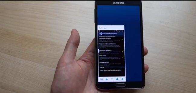Samsung Galaxy Note 3 display tricks