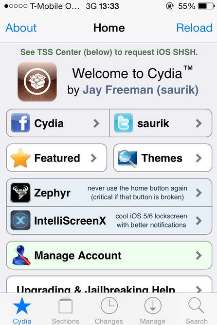 Cydia 1.1.9 version